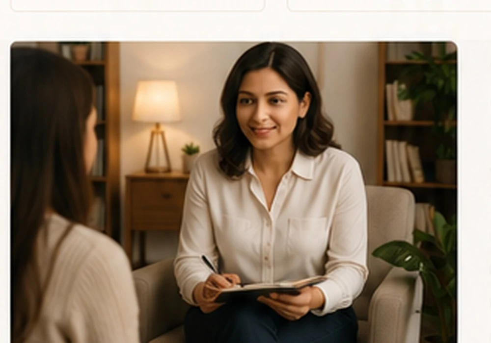 Professional counselling session